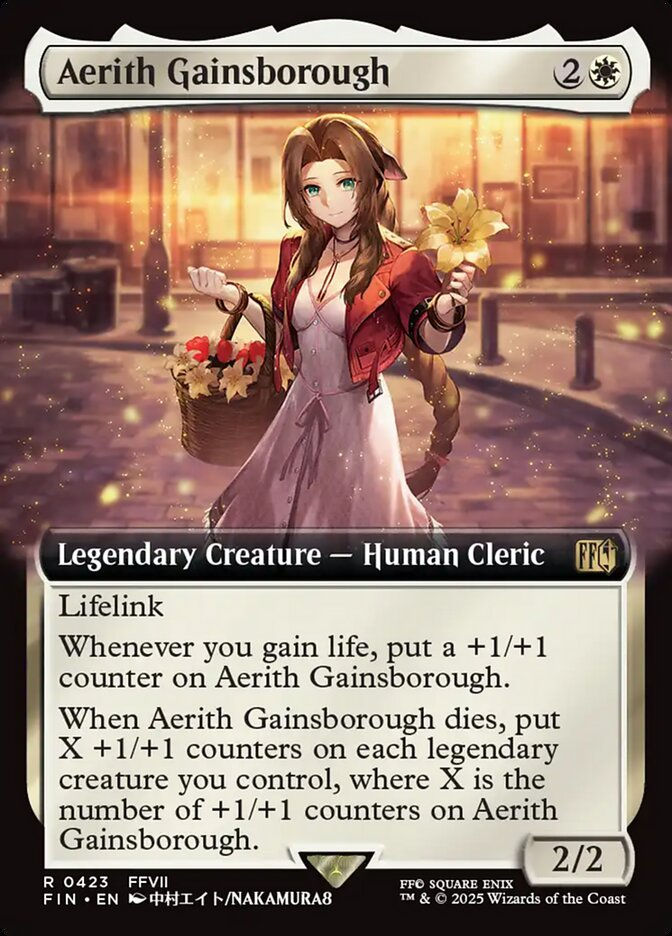 Aerith Gainsborough (FIN) (423) / Extended Art