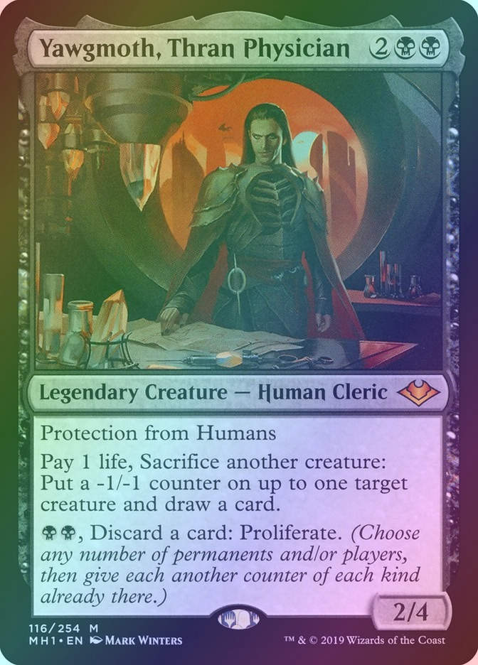 Yawgmoth, Thran Physician (MH1) (116) / Foil