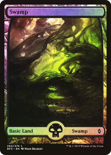 Swamp (BFZ) (260) / Foil