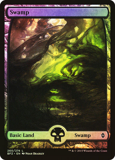Swamp (BFZ) (260) / Foil