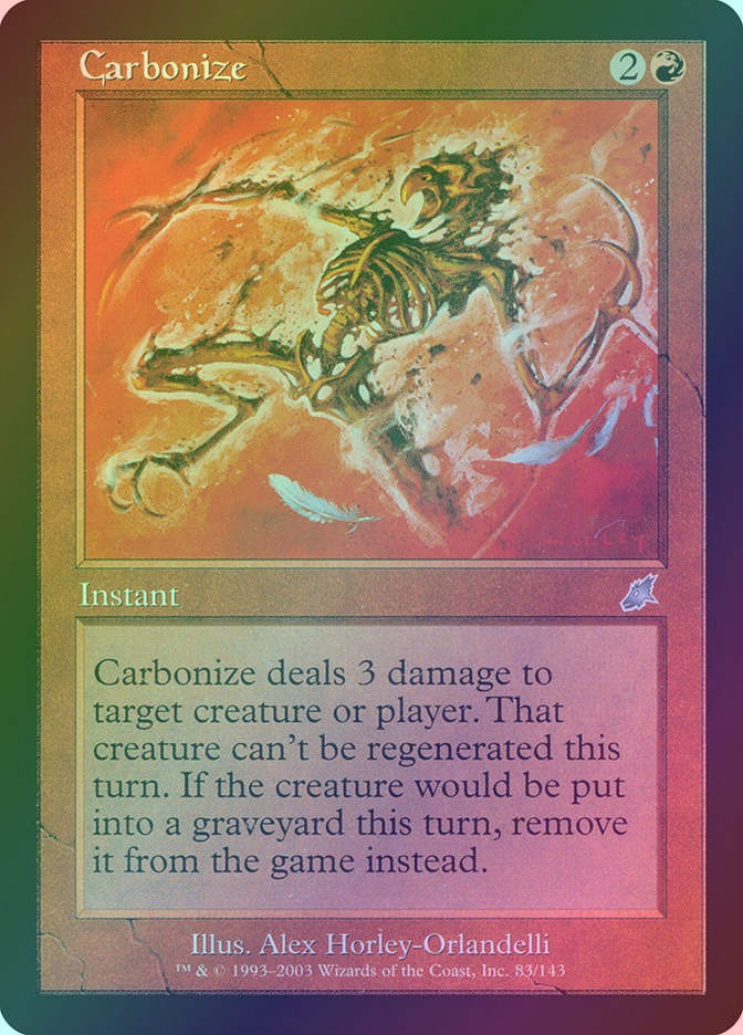 Carbonize (SCG) (83) / Foil