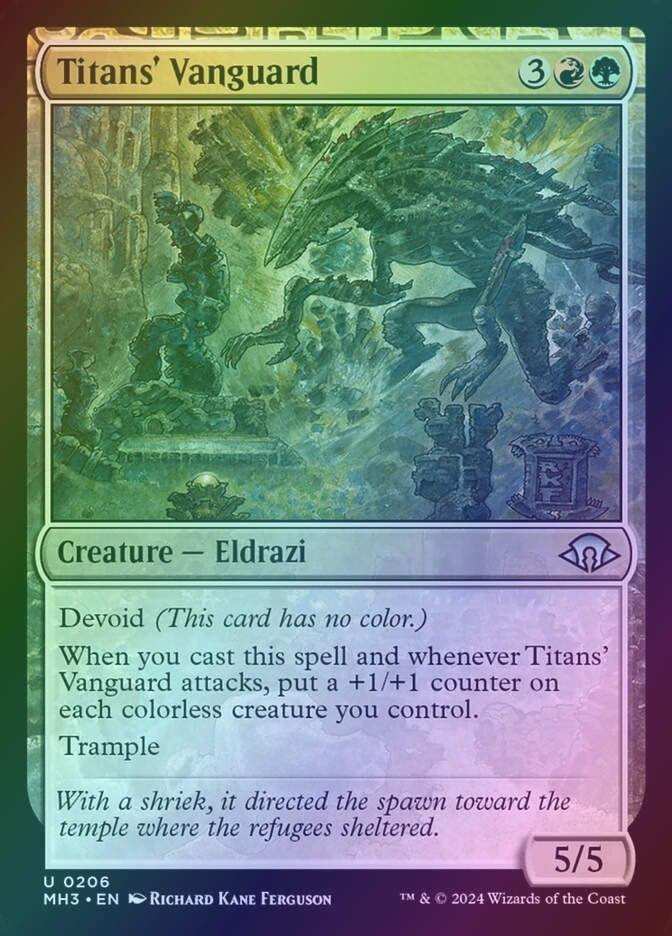 Titans' Vanguard (MH3) (206) / Foil