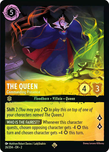 The Queen - Commanding Presence (LOR_ROF) / Foil
