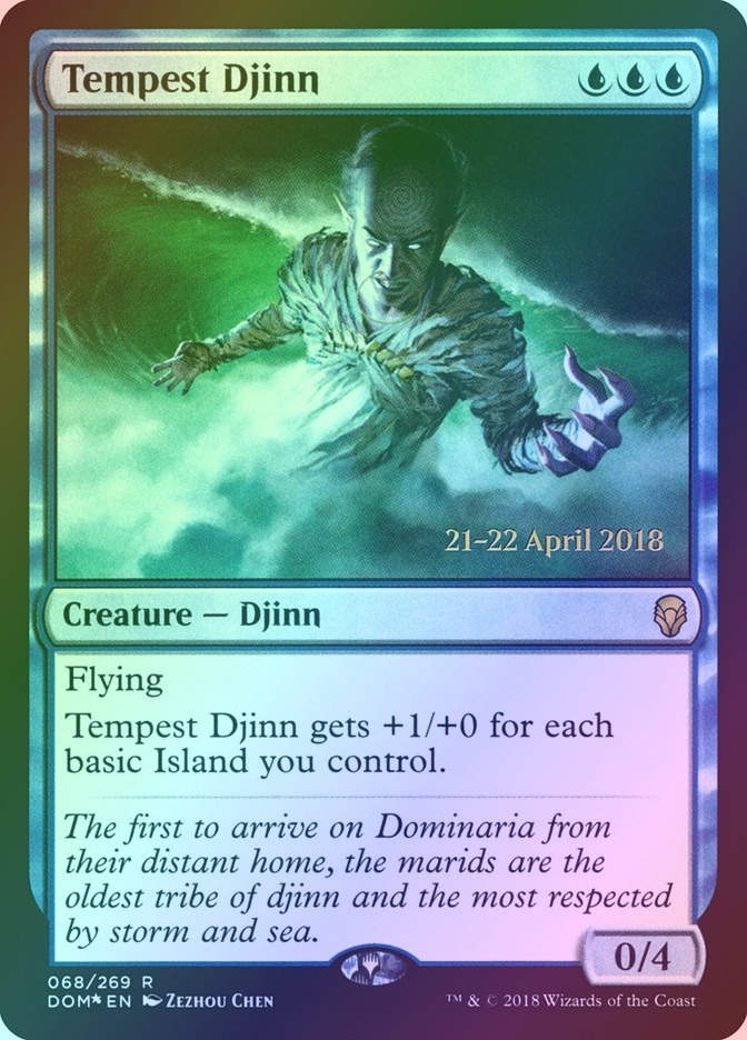 Tempest Djinn (PDOM) (68s) / Foil