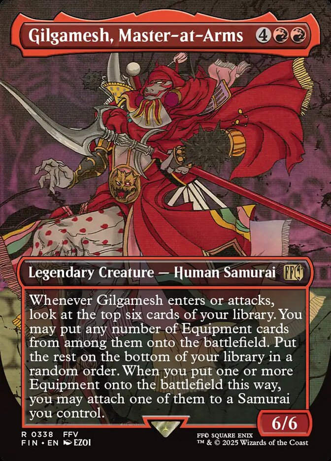 Gilgamesh, Master-at-Arms (FIN) (338) / Borderless