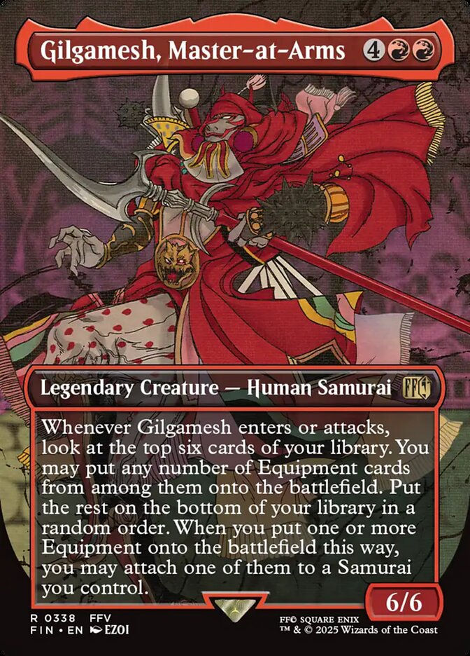 Gilgamesh, Master-at-Arms (FIN) (338) / Borderless