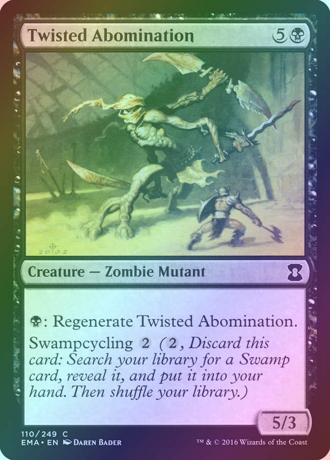 Twisted Abomination (EMA) (110) / Foil