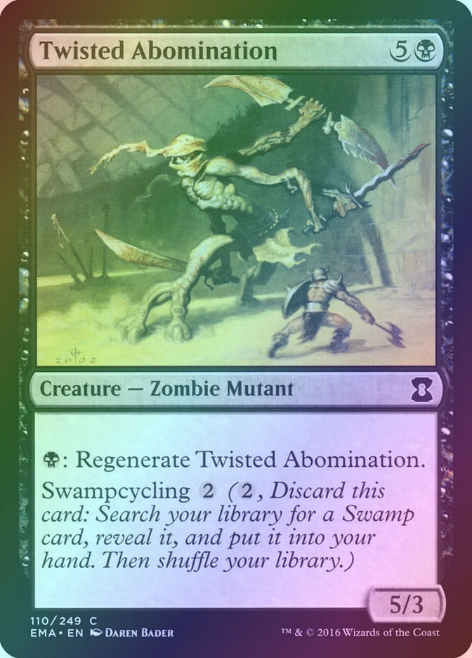 Twisted Abomination (EMA) (110) / Foil