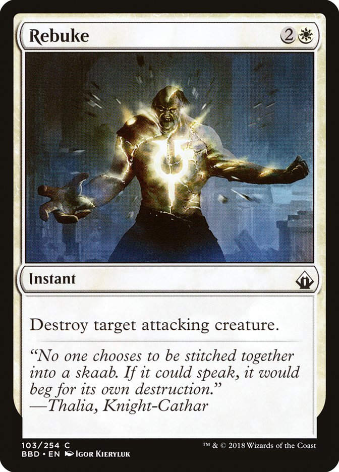 Rebuke (BBD) (103) / Foil