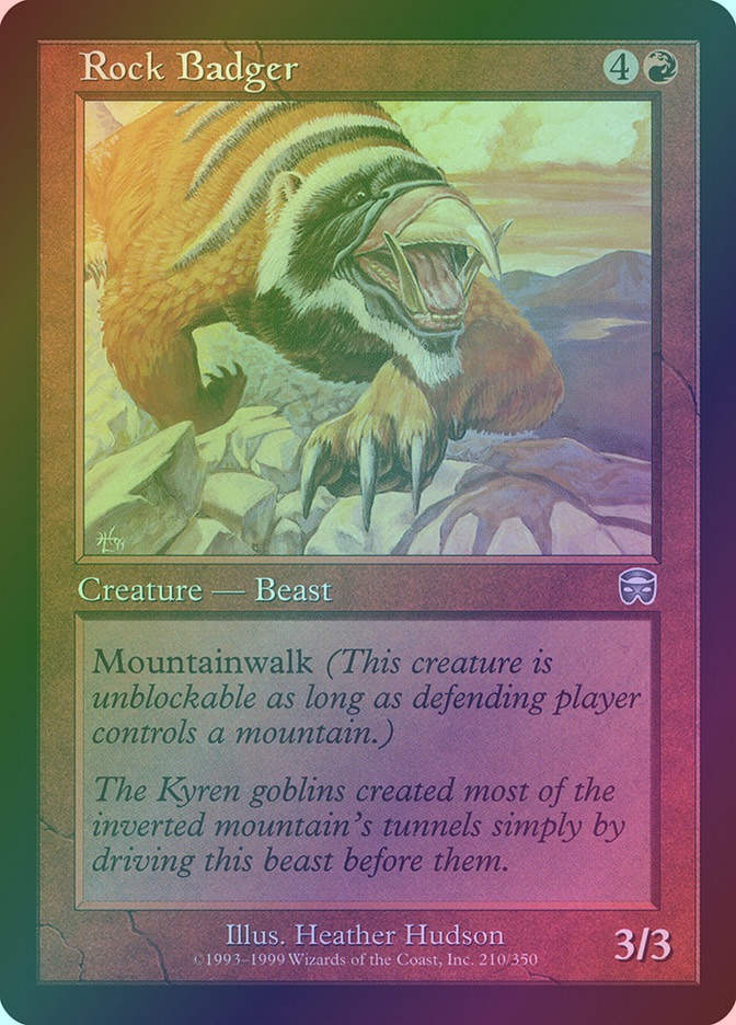 Rock Badger (MMQ) (210) / Foil
