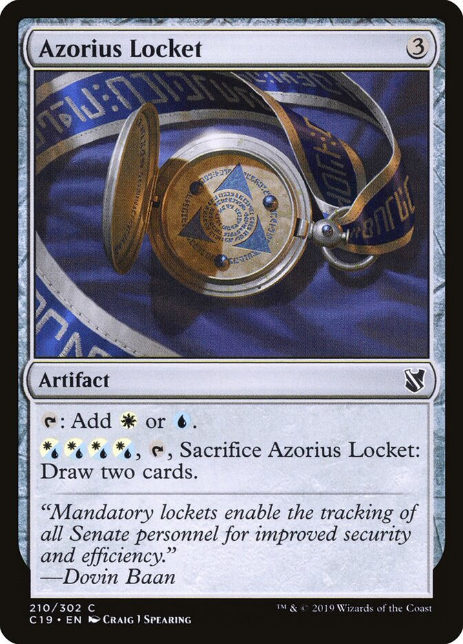 Azorius Locket (C19) (210)