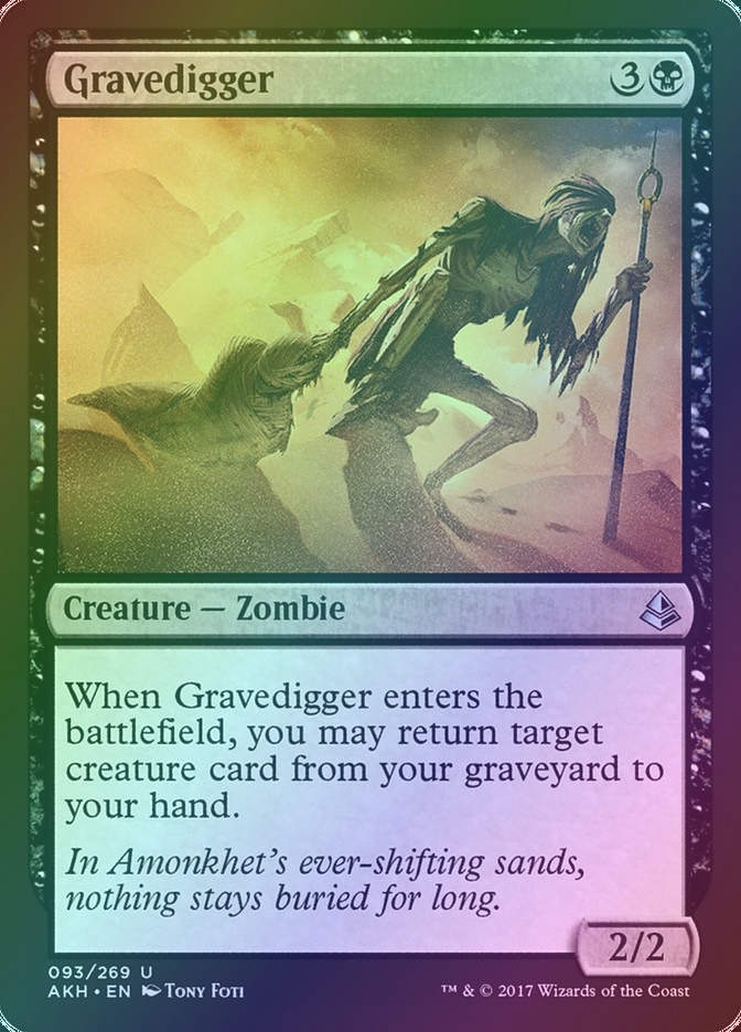 Gravedigger (AKH) (93) / Foil