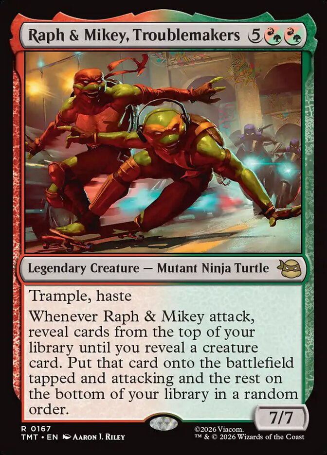 Raph & Mikey, Troublemakers (TMT) (167)