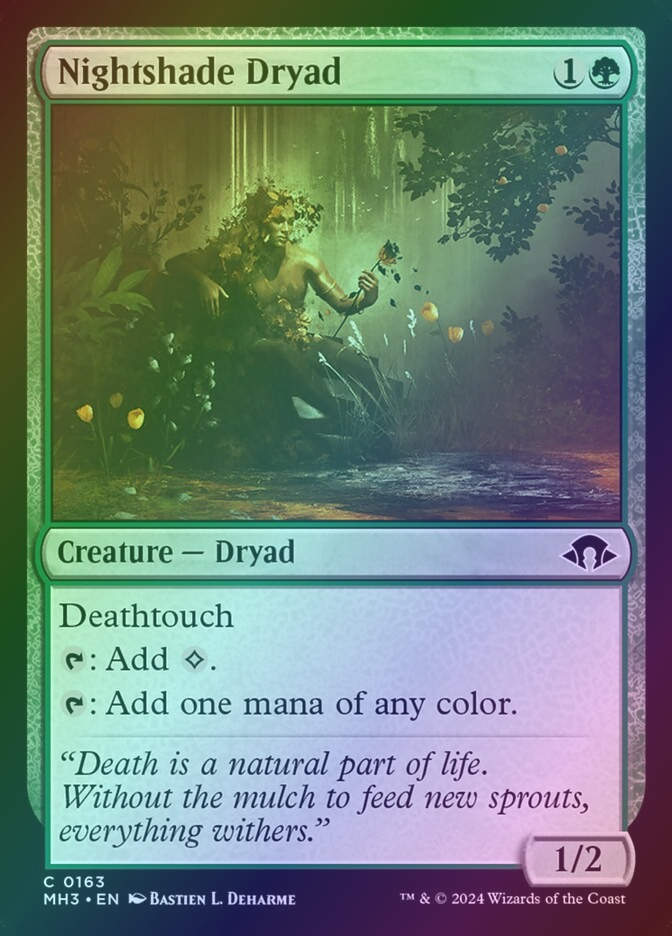 Nightshade Dryad (MH3) (163) / Foil
