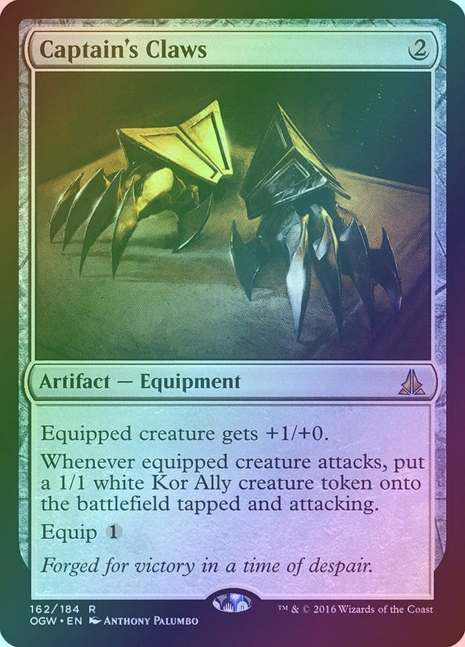 Captain's Claws (OGW) (162) / Foil