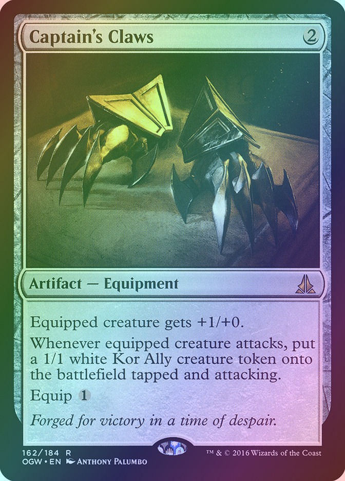 Captain's Claws (OGW) (162) / Foil