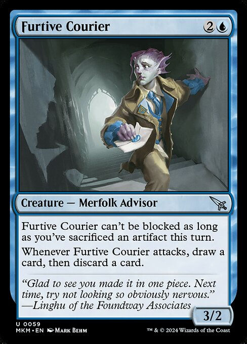 Furtive Courier (mkm) (59)