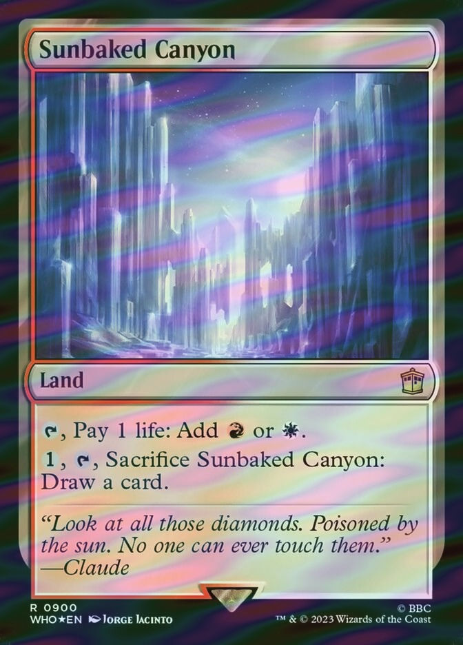 Sunbaked Canyon (WHO) (900) / Surge Foil