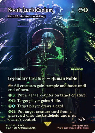 Kenrith, the Returned King (FCA) (23) / Borderless / Foil