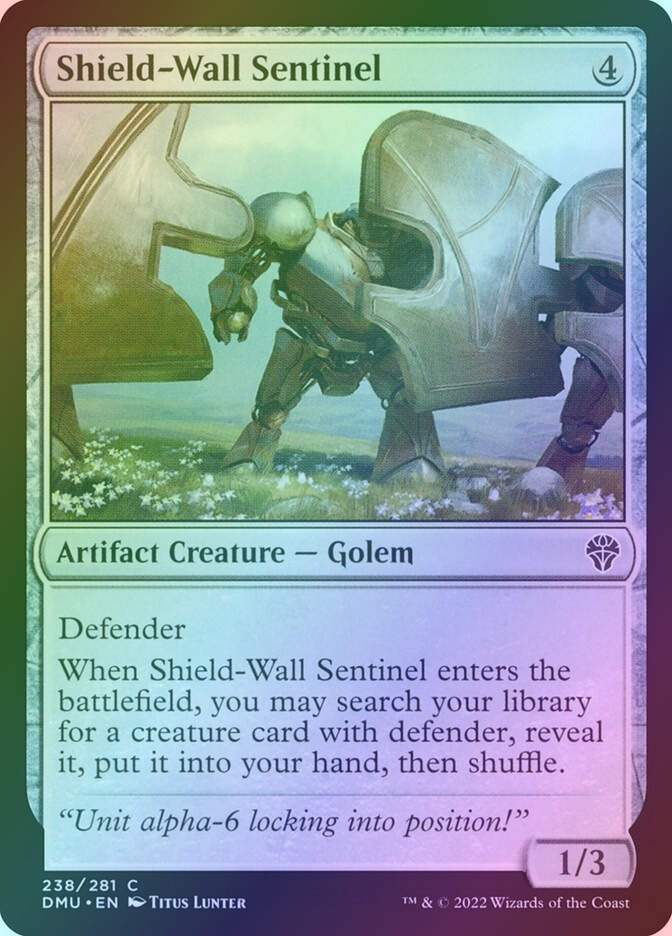 Shield-Wall Sentinel (DMU) (238) / Foil