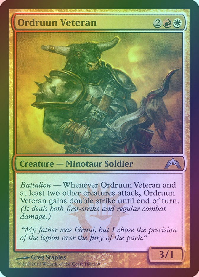 Ordruun Veteran (GTC) (184) / Foil