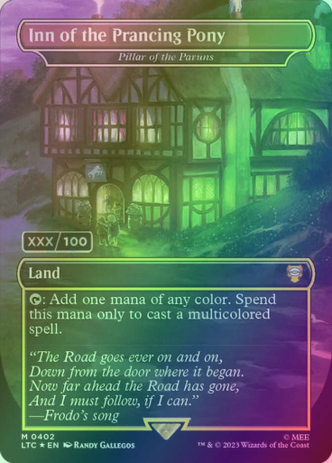 Pillar of the Paruns (LTC) (402z) / Borderless / Serialized