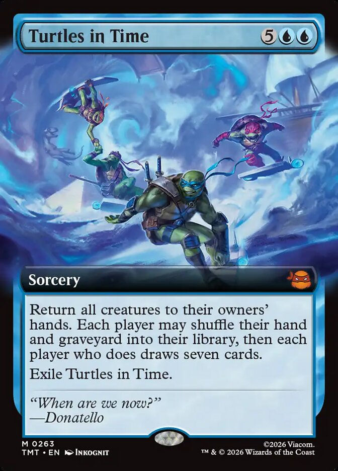 Turtles in Time (TMT) (263) / Extended Art