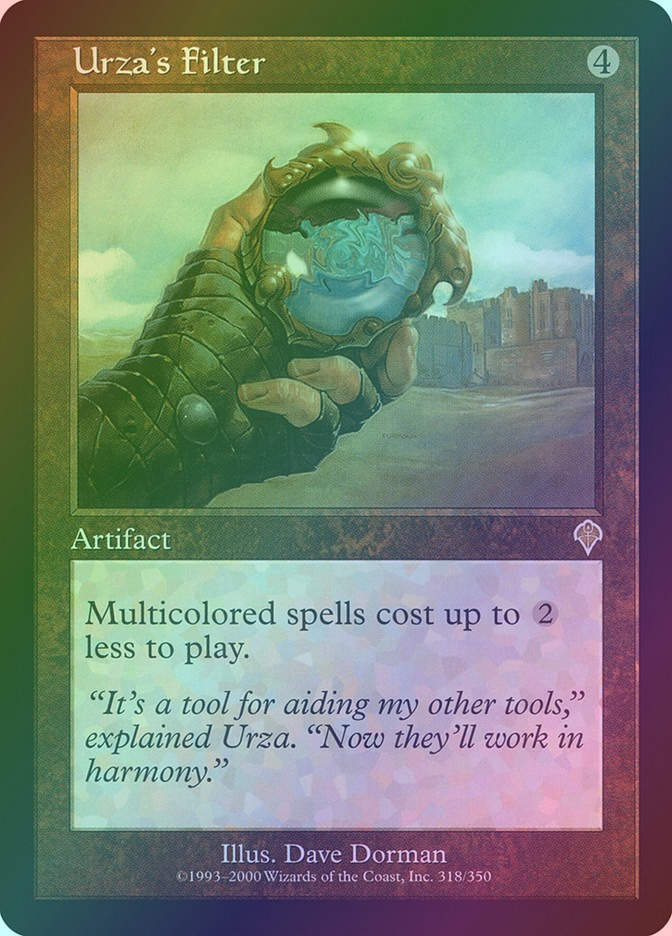 Urza's Filter (INV) (318) / Foil