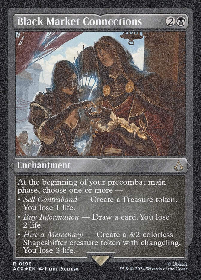 Black Market Connections (ACR) (198) / Foil Etched