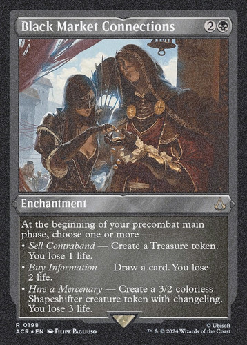 Black Market Connections (ACR) (198) / Foil Etched | MTG Wolf México