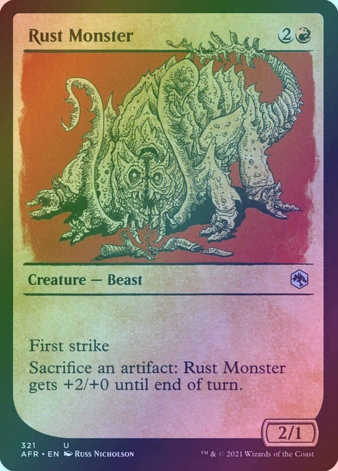 Rust Monster (AFR) (321) / Showcase / Foil