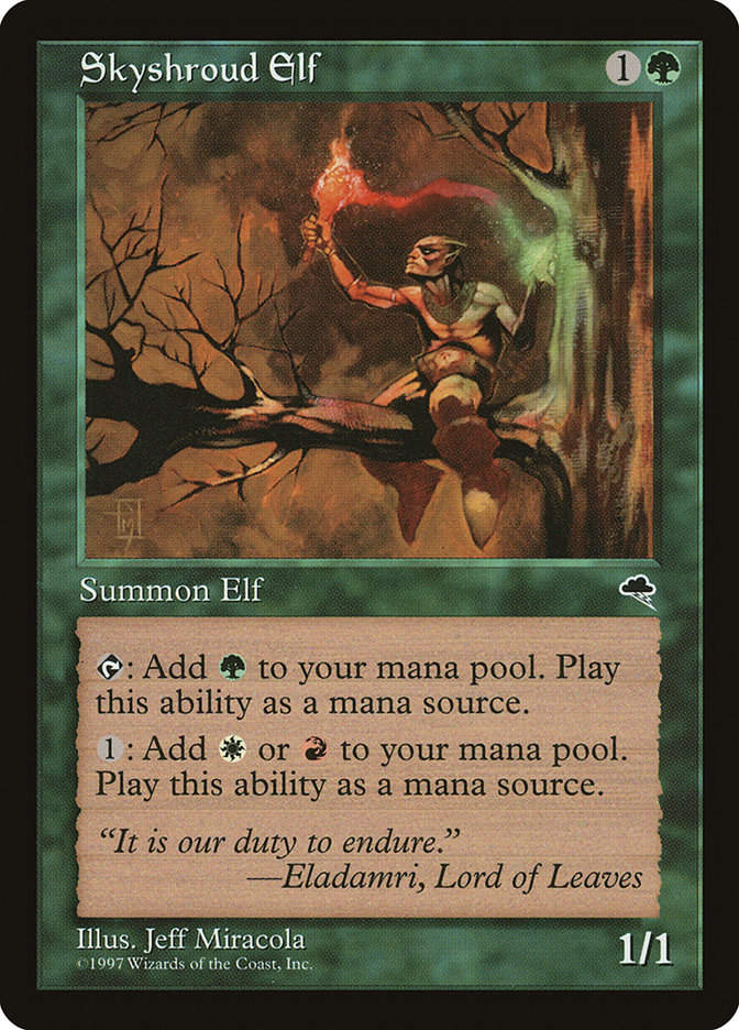 Skyshroud Elf (TMP) (255)