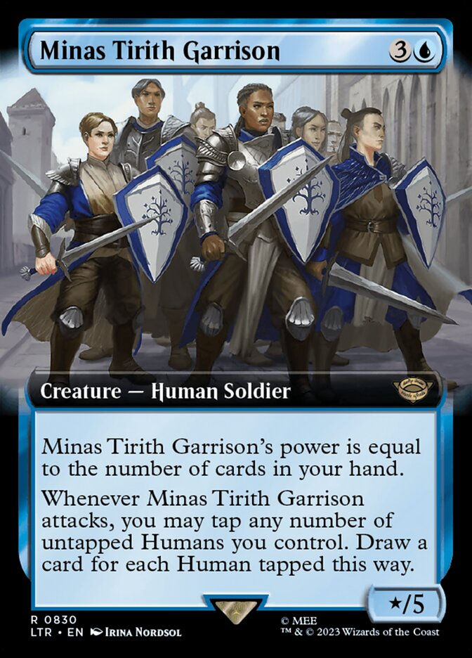 Minas Tirith Garrison (LTR) (830) / Extended Art