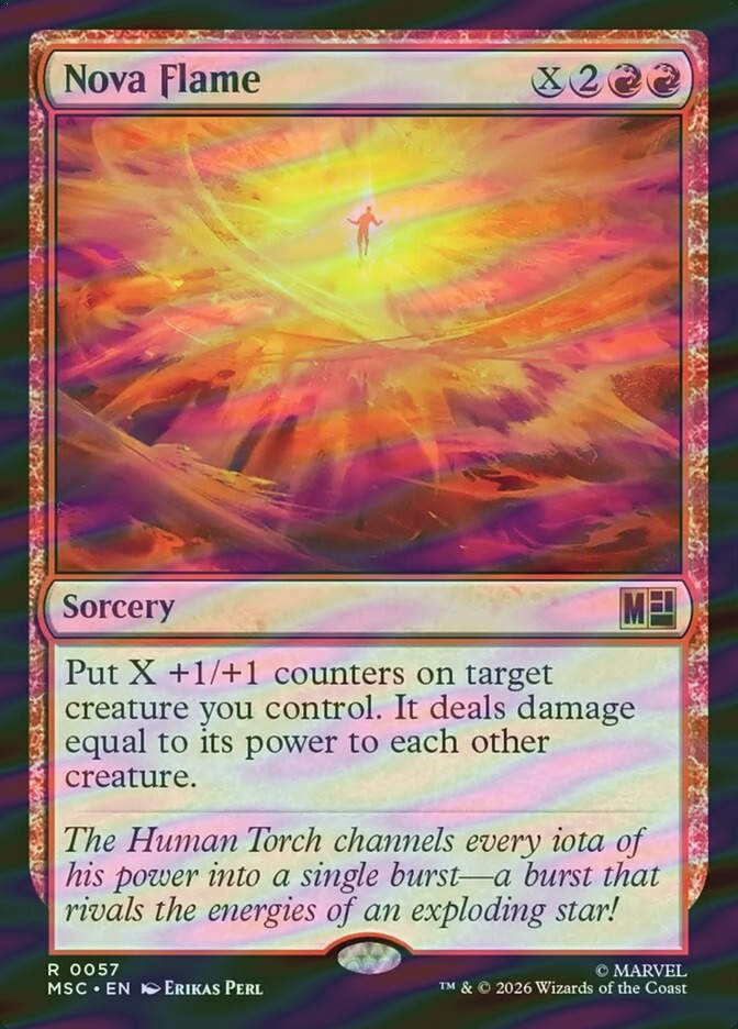 Nova Flame (MSC) (57) / Surge Foil
