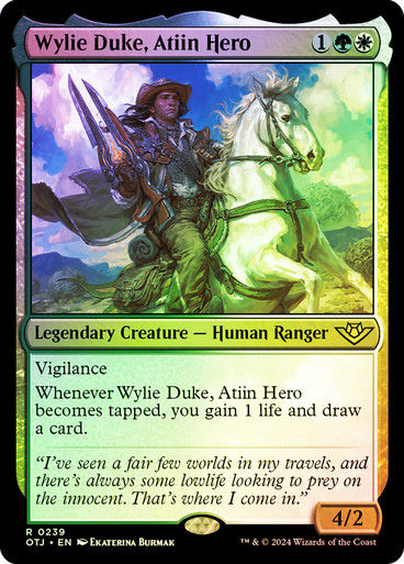 Wylie Duke, Atiin Hero (otj) (239) / Foil
