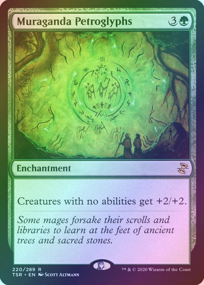 Muraganda Petroglyphs (TSR) (220) / Foil