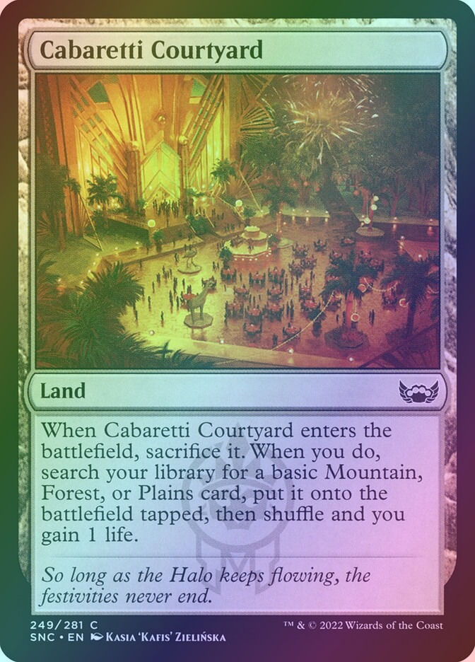 Cabaretti Courtyard (SNC) (249) / Foil