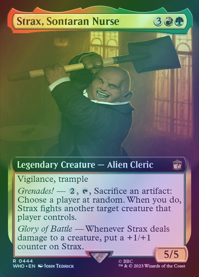 Strax, Sontaran Nurse (WHO) (444) / Extended Art / Foil