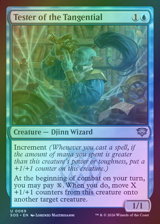 Tester of the Tangential (SOS) (69) / Foil
