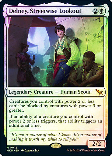 Delney, Streetwise Lookout (mkm) (12) / Foil