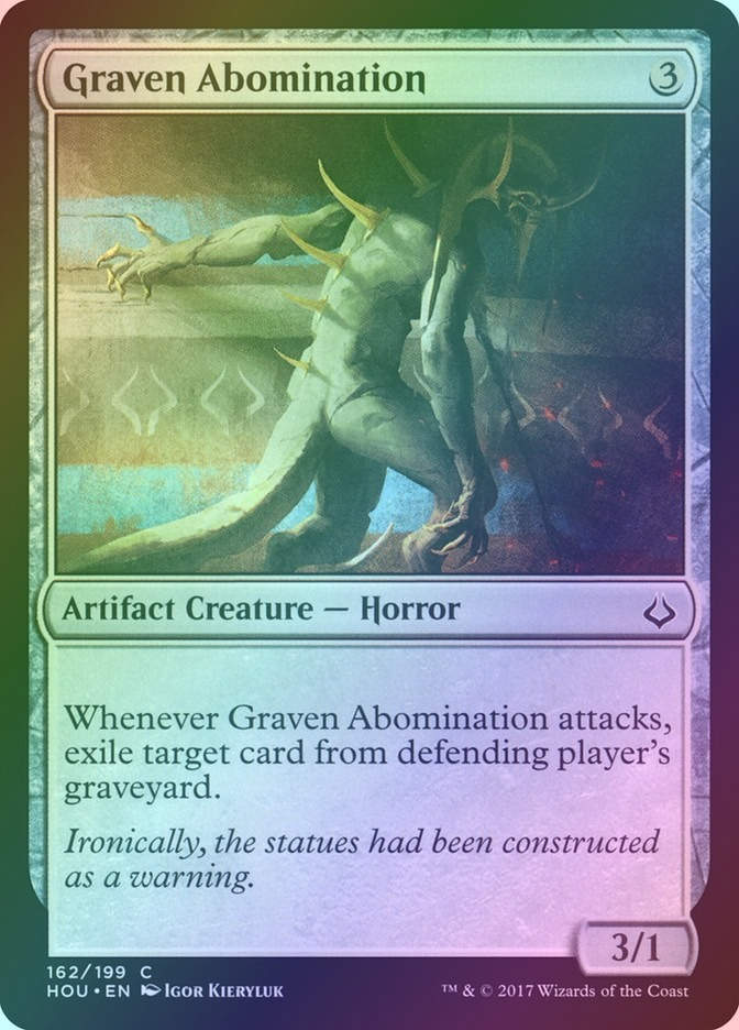 Graven Abomination (HOU) (162) / Foil