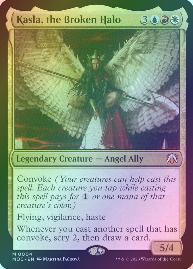 Kasla, the Broken Halo (MOC) (4) / Foil