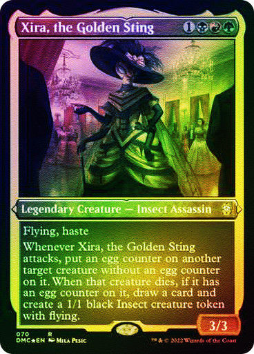Xira, the Golden Sting (DMC) / Foil Etched