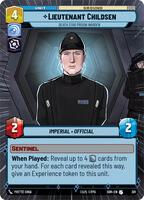 Lieutenant Childsen - Death Star Prison Warden (Hyperspace) (SOR_#301)