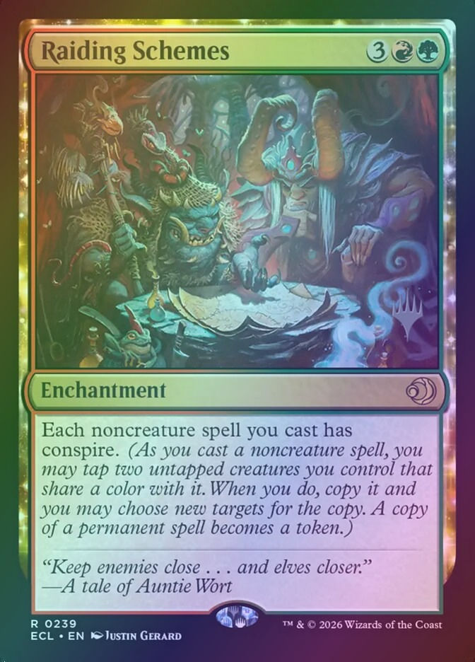 Raiding Schemes (PECL) (239p) / Foil