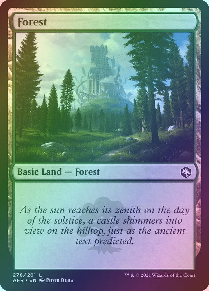 Forest (AFR) (278) / Foil