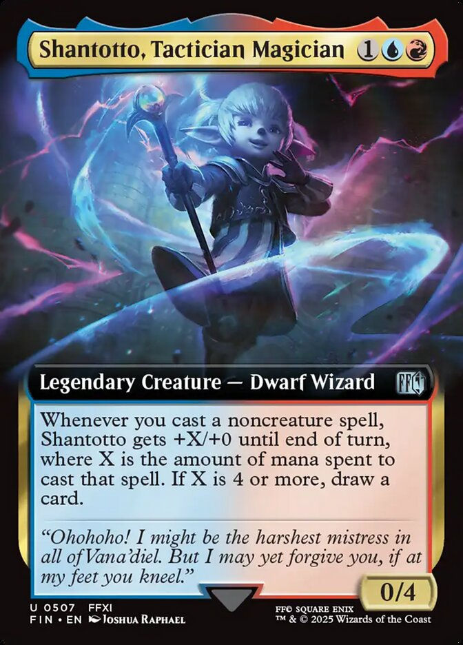 Shantotto, Tactician Magician (FIN) (507) / Extended Art