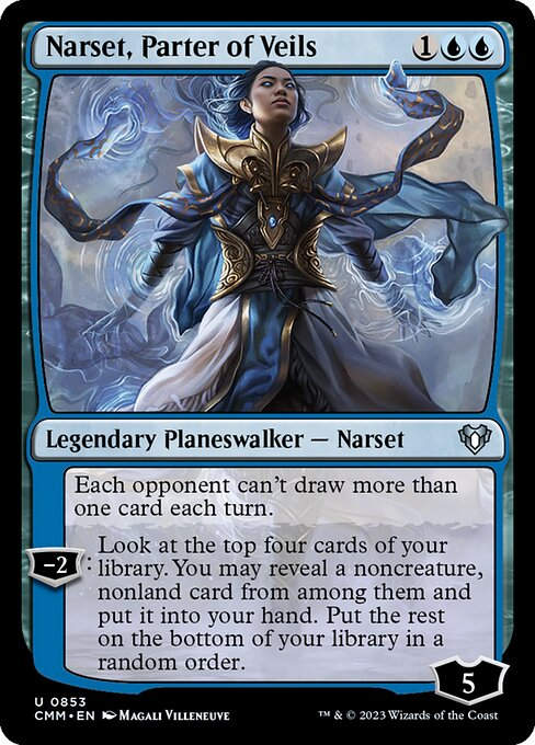 Narset, Parter of Veils (cmm) (Commander Deck)