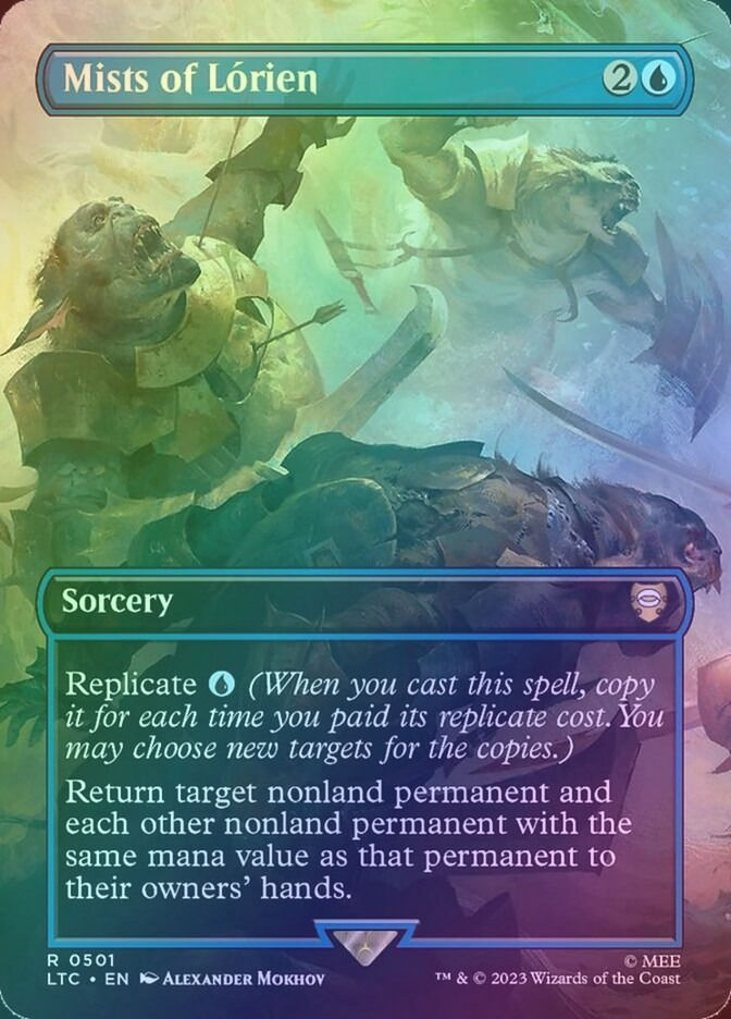 Mists of Lórien (LTC) (501) / Borderless / Foil