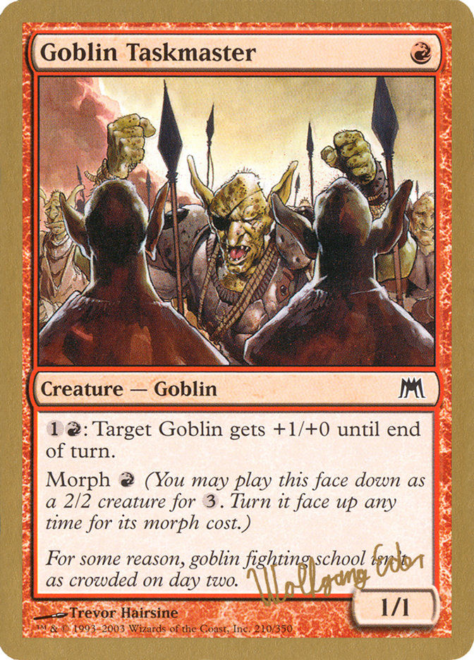 Goblin Taskmaster (WC03) (we210)